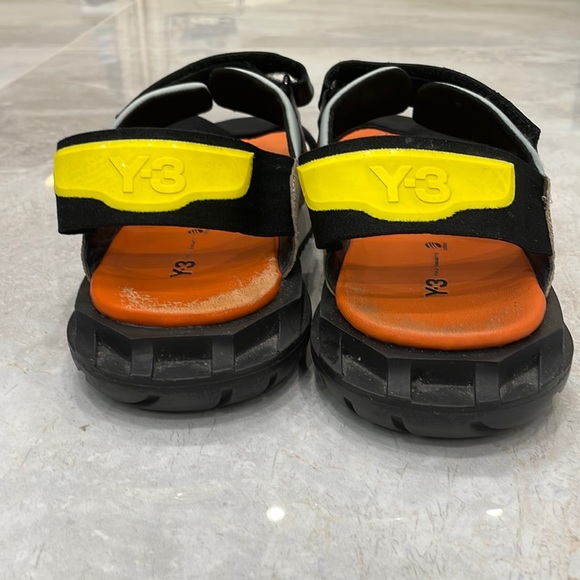 Men’s Y-3 Adidas Kaohe Mixed Media Sandal - Size US 10 - Picture 10 of 16